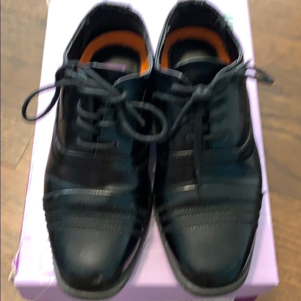 Toddler Boys Italian Leather Dress shoes